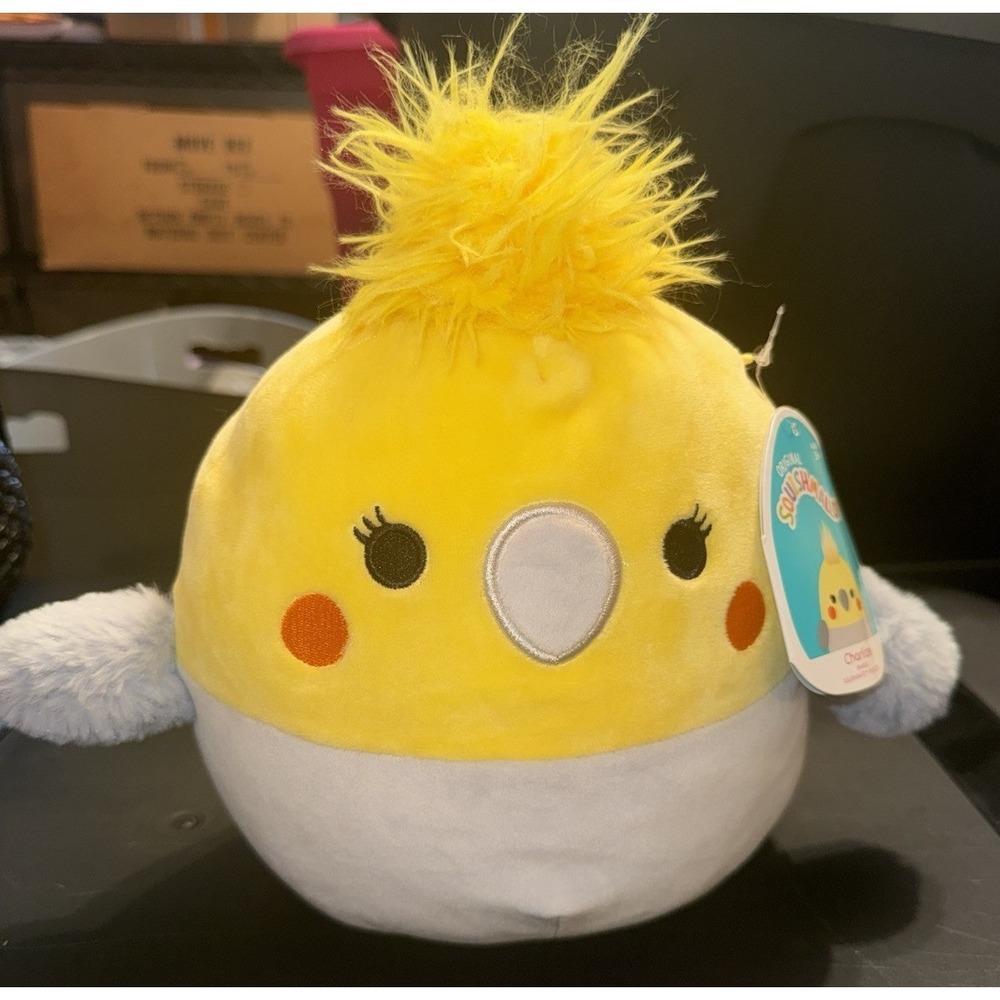 NWT Squishmallows 8" CHARLIZE  the Chick, RARE Plush